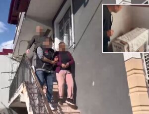 26 yıl hapis cezasıyla aranan firari hükümlü, şifonyerin ardındaki gizli bölmede yakalandı