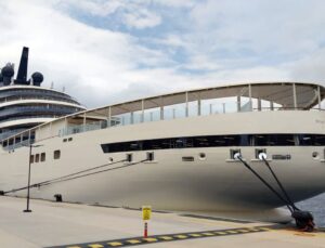 400 milyon avroluk gemi Bodrum’a geldi