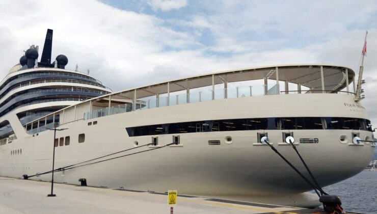 400 milyon avroluk gemi Bodrum’a geldi