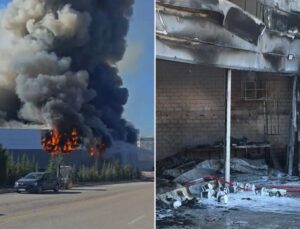 Ankara’da boya fabrikasında yangın: Bir işçi hayatını kaybetti