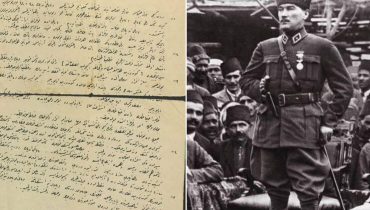 Atatürk’ün 111 yıl önce yazdığı emir ortaya çıktı
