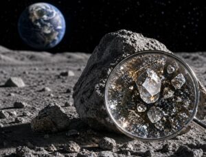 Ay’da yeni keşif! Çinli bilim insanları 2 yeni mineral buldu