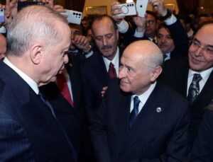 Bahçeli ile sohbet eden Erdoğan’dan "yağmur" sorusuna dikkat çeken yanıt