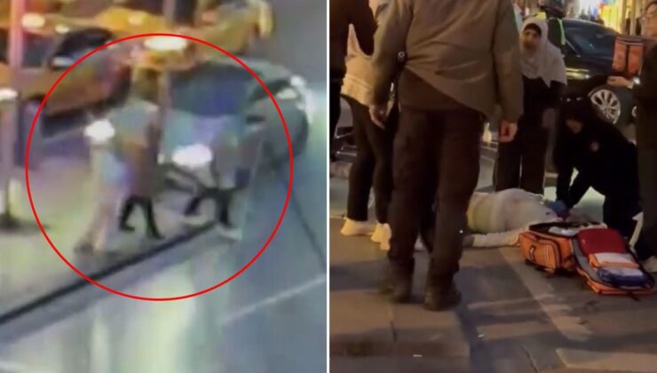 Bayılan sürücü direğe çarptı, direk yayayı ezdi! Yaşam savaşı veriyor