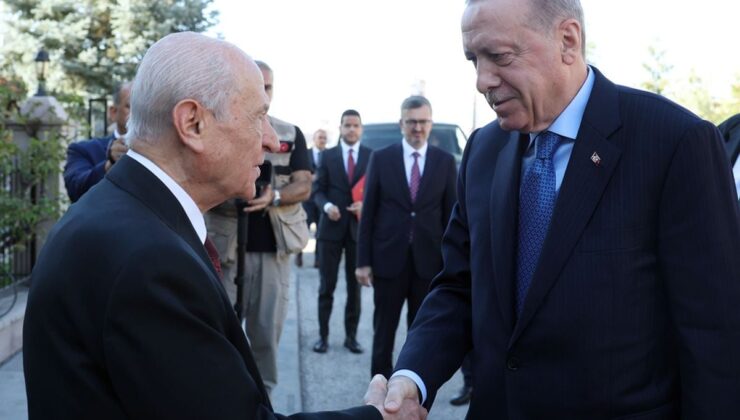 Beştepe’de Erdoğan-Bahçeli zirvesi