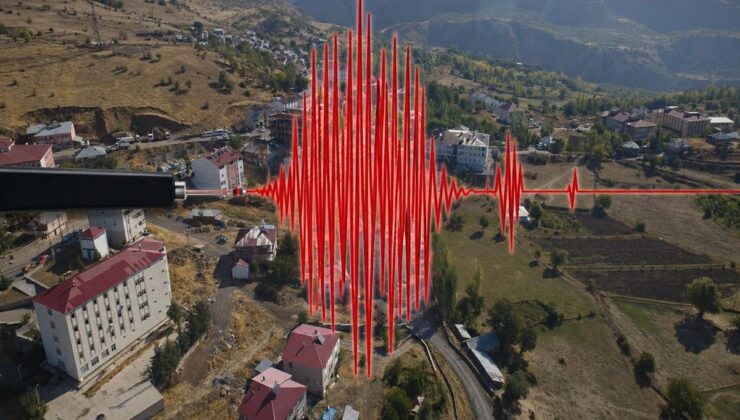 Bingöl’de 4.4 büyüklüğünde deprem