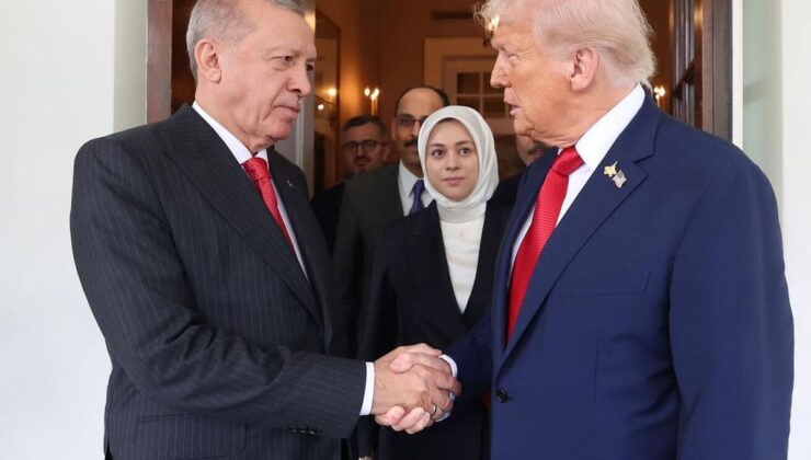Cumhurbaşkanı Recep Tayyip Erdoğan, ABD Başkanı Donald Trump ile görüştü