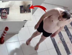 Evini ateşe verdiği için gözaltına alındı; nezarethanede kalp krizi geçirip öldü