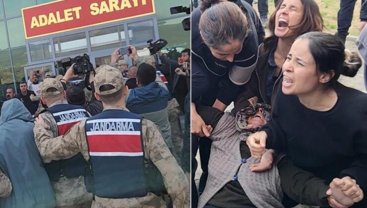 Gülistan Doku soruşturmasında adliyenin önü karıştı: Anne hastaneye kaldırıldı