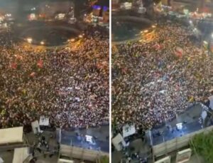 İran’ın başkenti Tahran’da bugüne kadarki en büyük gösteri