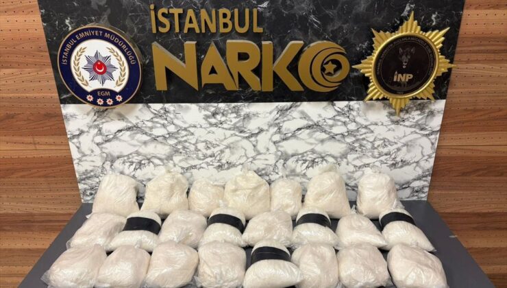 İstanbul’da kargoyla gönderilen buzdolabına gizlenmiş 28 kilo 150 gram uyuşturucu ele geçirildi