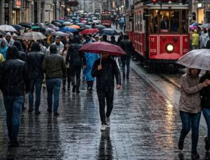 İstanbul’da yarın akşamdan itibaren kuvvetli yağış bekleniyor