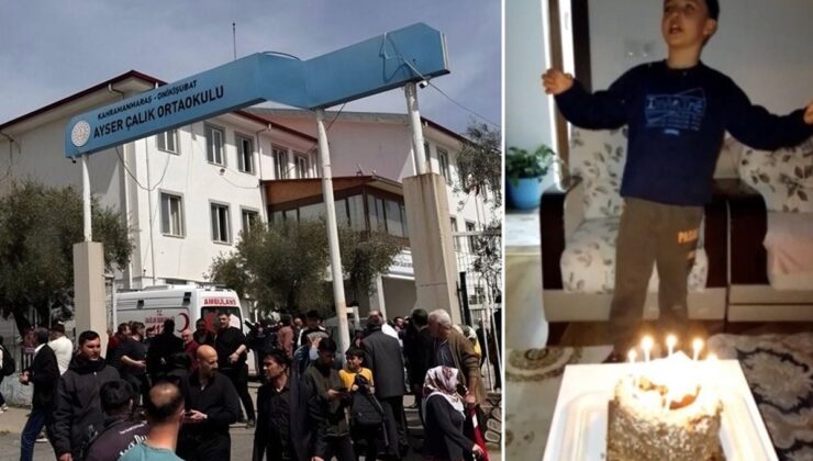 Okul saldırısında öldürülen minik Adnan’ın görüntüleri izleyenleri kahretti