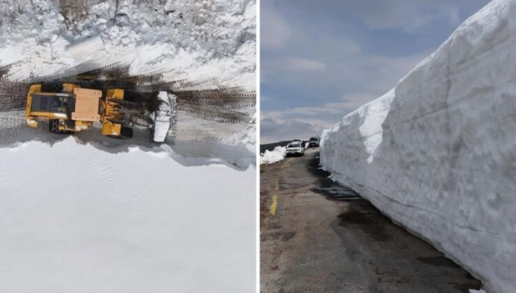 Ordu’da nisan sonunda 4 metre kar