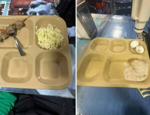 Orta Doğu’daki ABD denizcileri, yemeklerinin fotoğrafını paylaştı