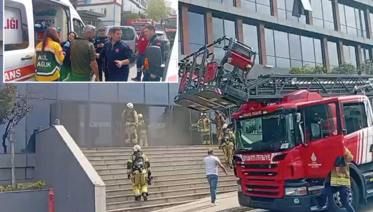 Pendik’te ev tekstili atölyesinde yangın! Mahsur kalanlar var