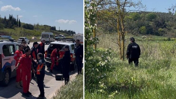 "Otoyola 5 yaşında çocuk bırakıldı" ihbarı ekipleri alarma geçirdi