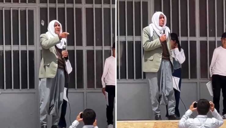 Şanlıurfa’daki 23 Nisan törenine damga vuran an: Atatürk…