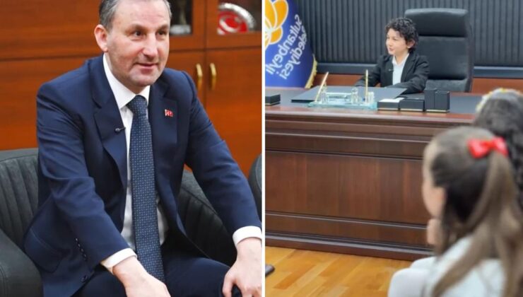 Şehit çocuğunun talebi belediye başkanını duygulandırdı