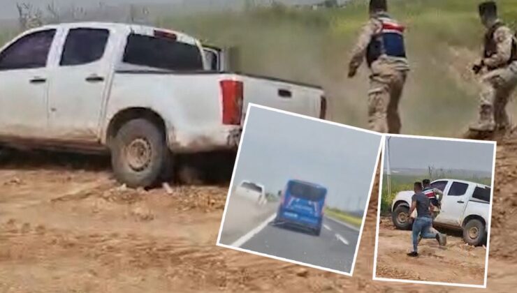 Sınırda nefes kesen kovalamaca buğday tarlasında sona erdi