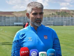 Sivasspor Teknik Direktörü İsmet Taşdemir’den sezeniş