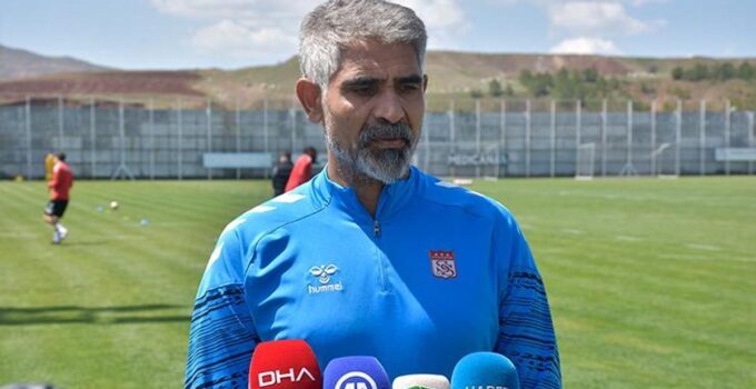 Sivasspor Teknik Direktörü İsmet Taşdemir’den sezeniş