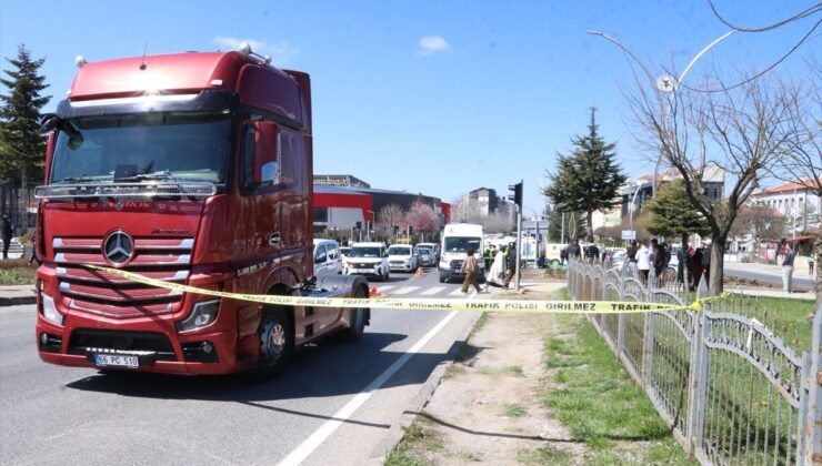 Yozgat’ta tırın çarptığı yaya öldü