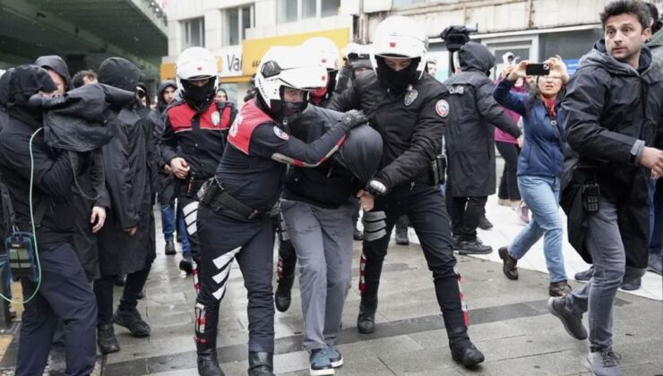 İstanbul Valiliği, 1 Mayıs gösterilerinde 575 kişinin gözaltına alındığını duyurdu