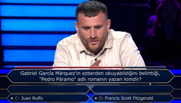 Milyoner’de renkli anlar: 50 bin TL’lik soruya "o piti piti" yaparak yanıt verdi