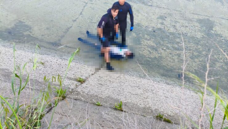 Sulama kanalına düşen gencin cansız bedeni bulundu
