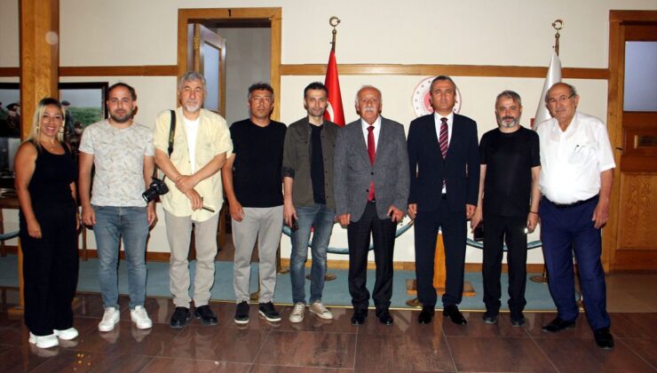 15 Eylül Gazeteciler Cemiyeti’nden Başsavcı Aksoy’a ziyaret