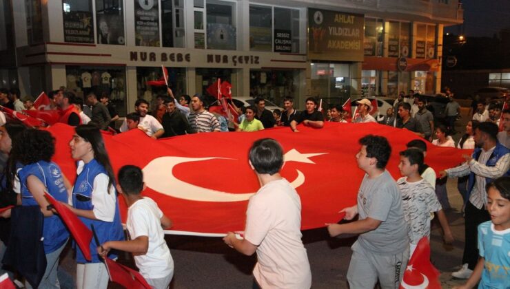 Ahlat’ta 15 Temmuz etkinlikleri