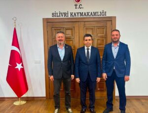 AK Parti Tekirdağ Milletvekili Özcan’dan Silivri Kaymakamı Eren’e ziyaret
