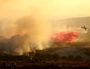 Albüm: İsrailli Yerleşimciler, Batı Şeria’da Filistinlilere Ait Tarlaları ve Evleri Ateşe Verdi