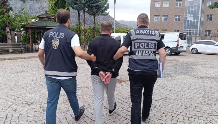 Amasya’da kuyumcudan el çabukluğuyla yapılan hırsızlık kamerada