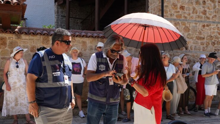 Antalya’da kaçak rehberlere sıkı denetim