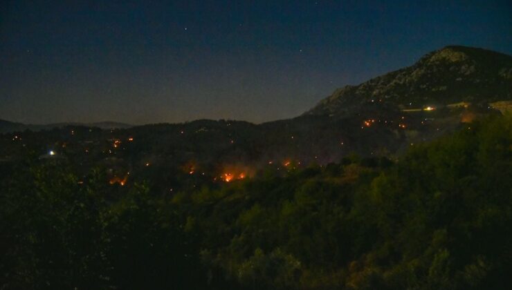 Antalya’da Kumluca, Kaş ve Manavgat orman yangınları kontrol altında