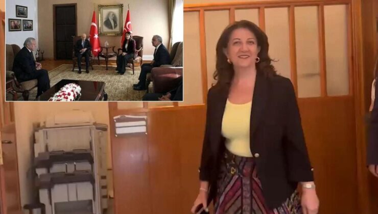 Bahçeli ile görüşme sonrası Pervin Buldan’dan tek cümlelik açıklama