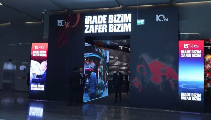 Bakan Göktaş, İrade Bizim Zafer Bizim Sergisi’nin açılışına katıldı