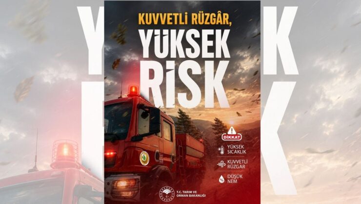 Bakan Yumaklı’dan yurttaşlara “rüzgar ve fırtına” uyarısı