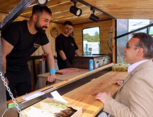 Bilecik Valisi Sözer, Gölpark Fest alanını ziyaret etti