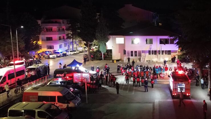 Bilecik’te “doğal gaz patlaması” tatbikatı yapıldı