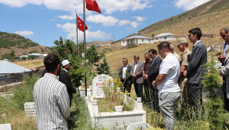 Bingöl’de şehit kabirleri ziyaret edildi