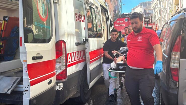 Bursa’da yangında mahsur kalan engelli çocuk kurtarıldı