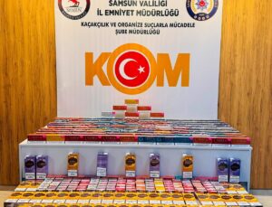 Canik’te silah ve kaçak tütün operasyonu: 5 gözaltı