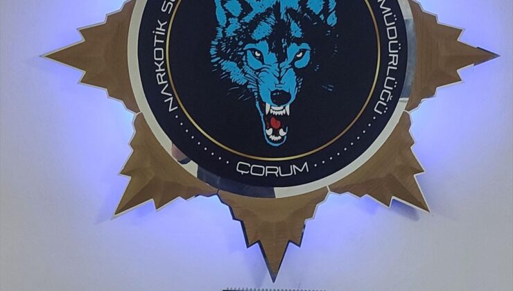 Çorum’da uyuşturucu operasyonu: 3 tutuklama