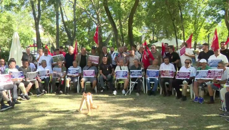 Er Şehit ve Gaziler Platformu: Dünyanın hiçbir yerinde şehit aileleri ve gaziler haklarını eylem yaparak aramıyor
