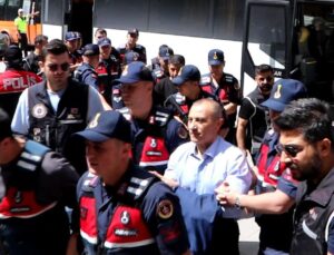 Eski Tunceli Valisi Tuncay Sonel ve 2 şüpheli Gülistan Doku soruşturması kapsamında adliyeye getirildi