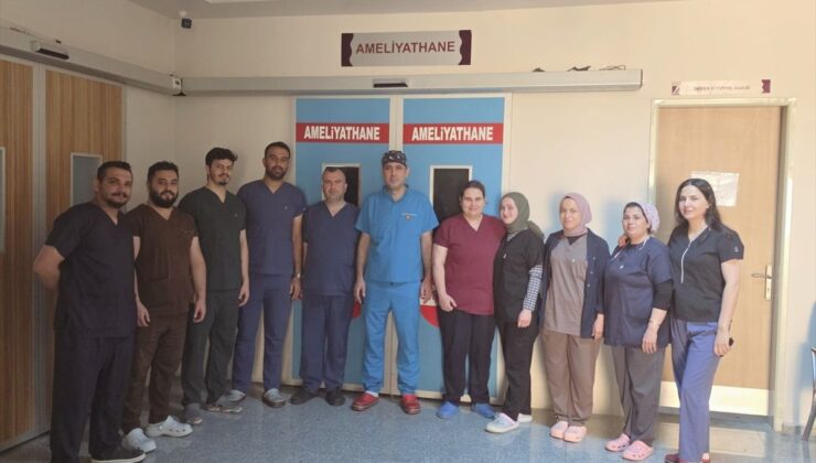 Gaziantep’te bir hastanın rahminden 2,5 kilogramlık miyom çıkarıldı