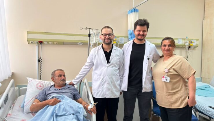 Hakkari’de kapalı ameliyatla böbrek tümörü alındı